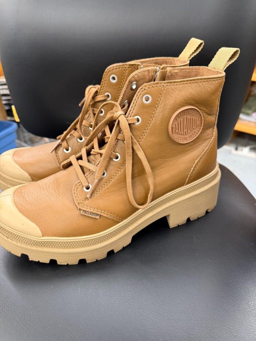 Palladium Women's Pallabase Leather Boots
